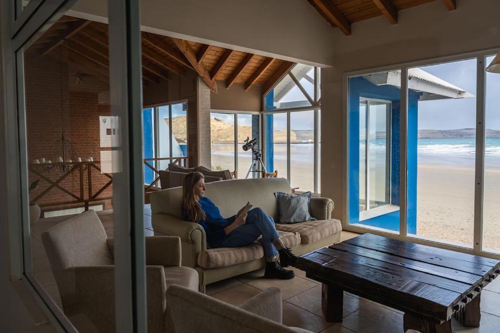 Rayentray Las Restingas Hotel De Mar Пуэрто-Пирамидес Экстерьер фото